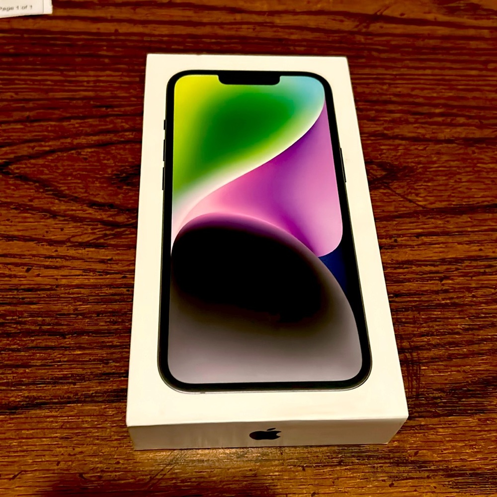 iPhone 14 boxes